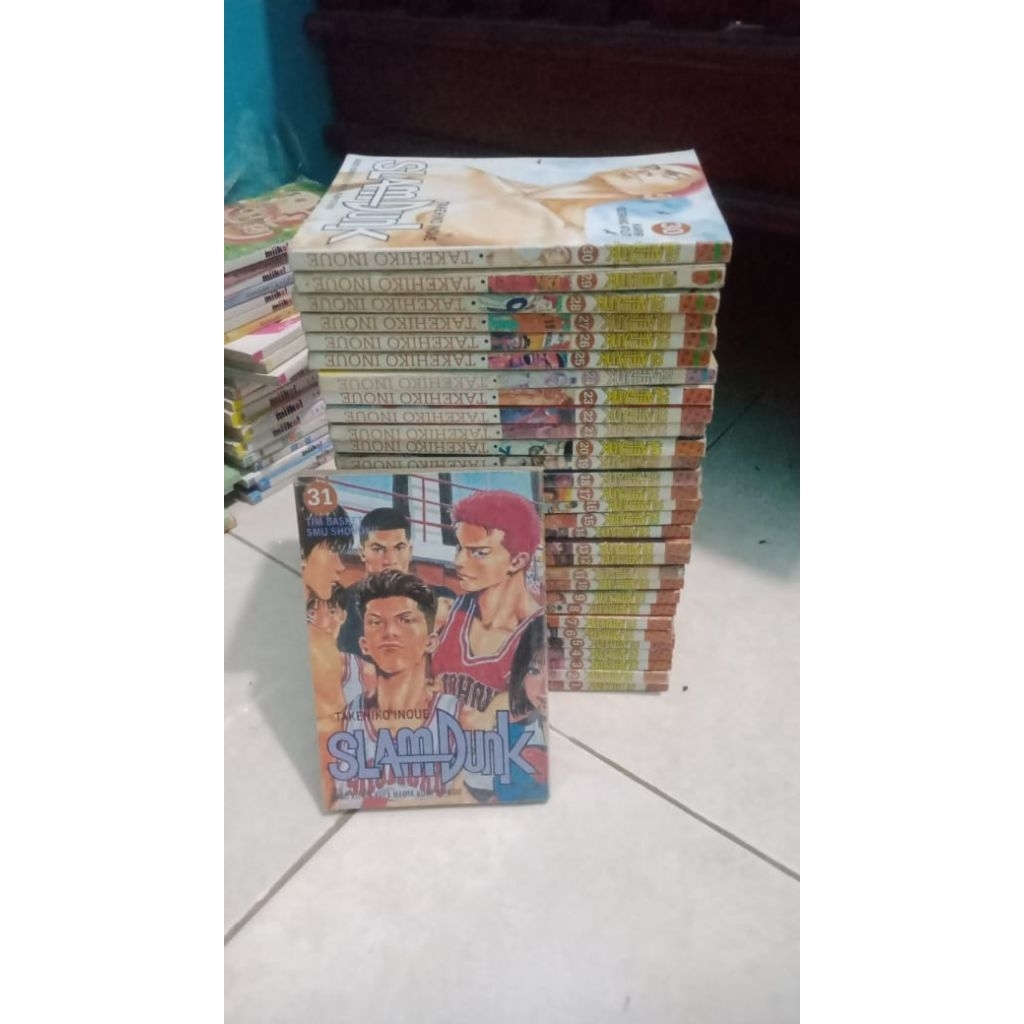Komik Slam Dunk set tamat 1-34 set ke 4 Original