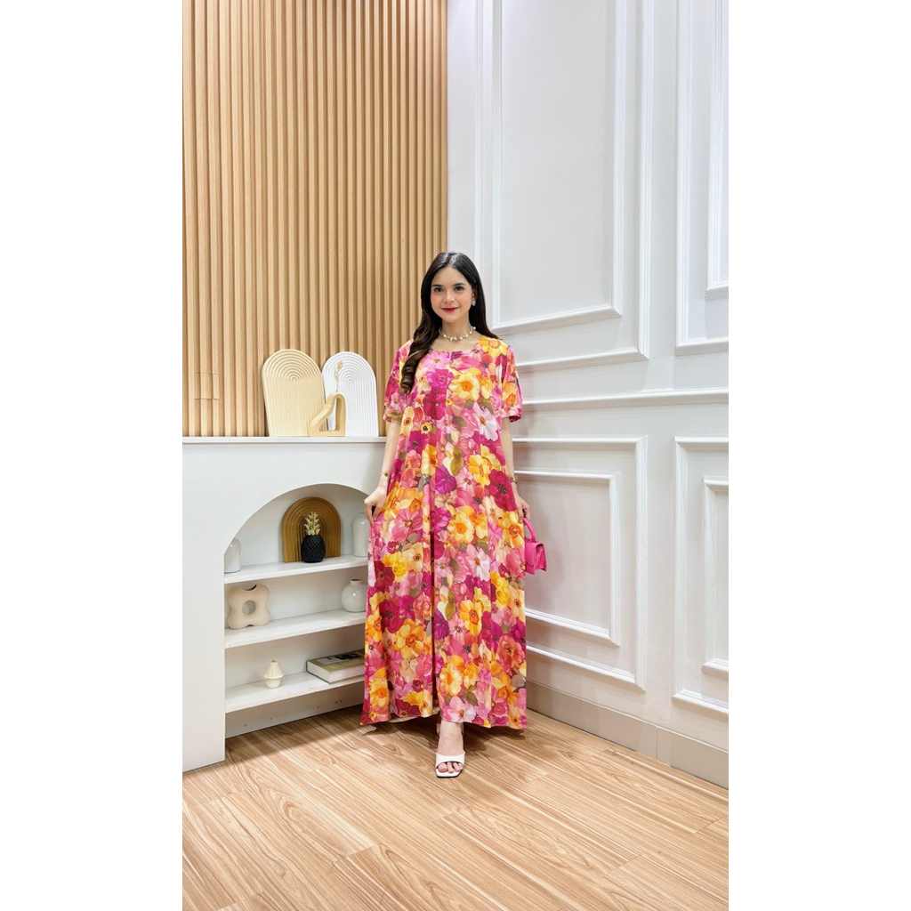 dress nadine by kanaya | daster sematakaki kanaya  | dress piyama kanaya