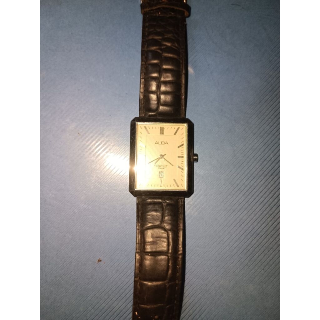 jam tangan alba, kondisi mati
