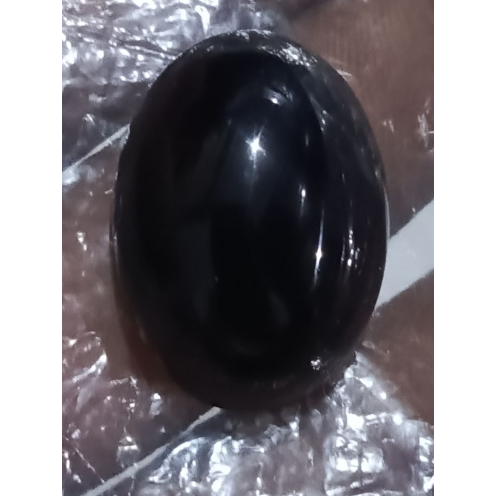 batu kecubung Wulung hitam pekat