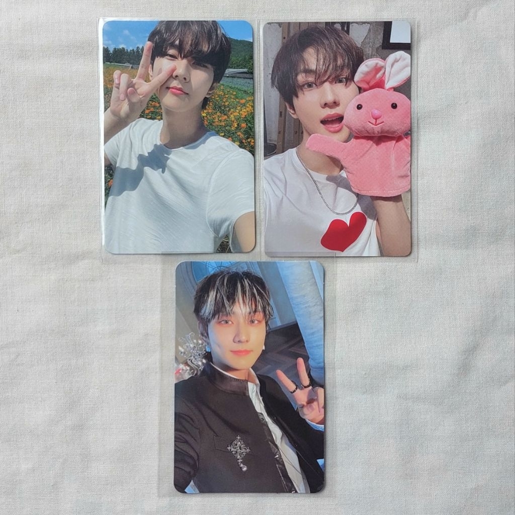 PHOTOCARD PC ENHYPEN YANG JUNGWON PARK SUNGHOON SIM JAEYUN JAKE BORDER CARNIVAL BDC DIMENSION DILEMM