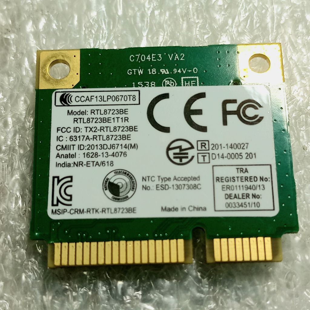 WIFI CARD LAPTOP LENOVO IDEAPAD 110-14IBR