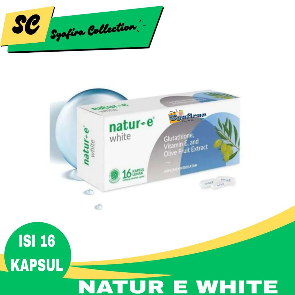 Natur E White Isi 16 Kapsul / Natur-E White