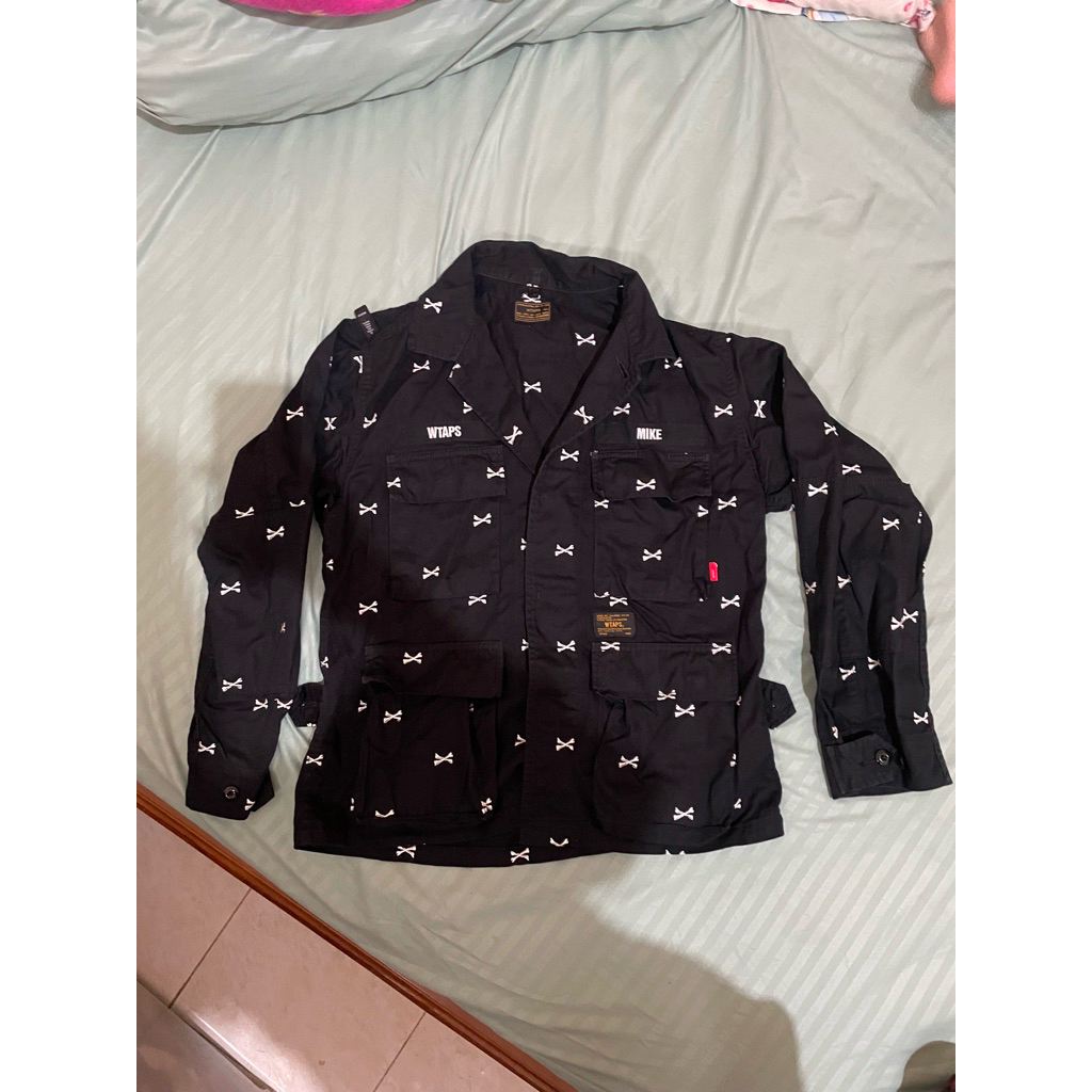 vans x wtaps jungle ls 03 shirt cotton twill