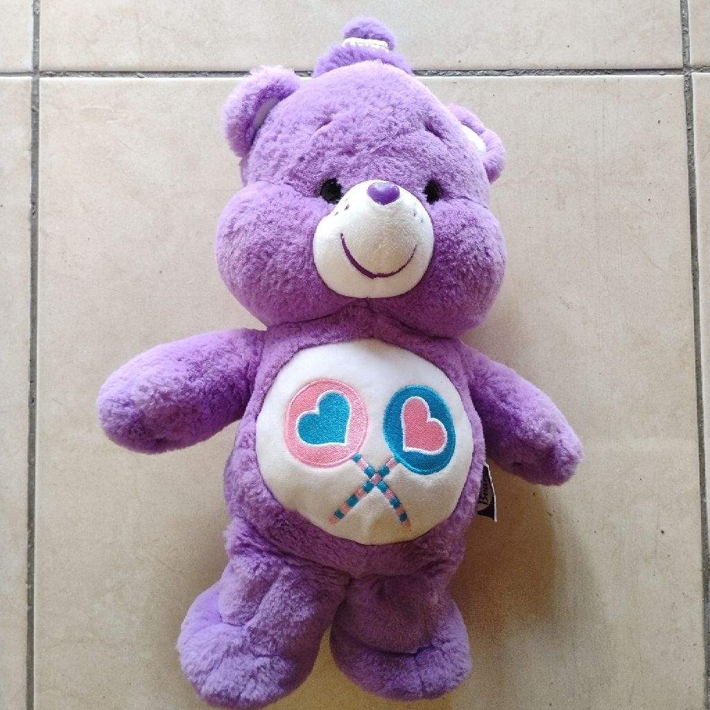 preloved care bears plush doll boneka bekas murah