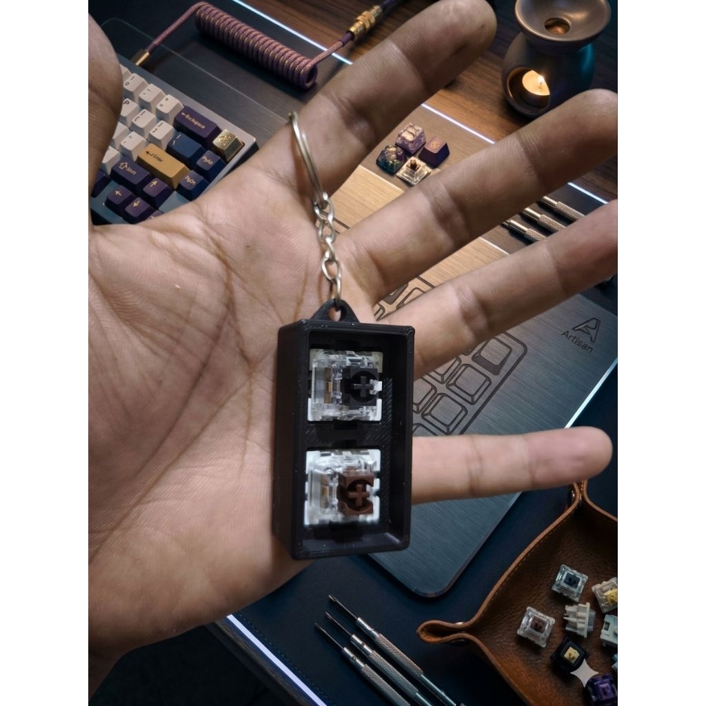 Keychain Mechanical Switch Tester Keyboard