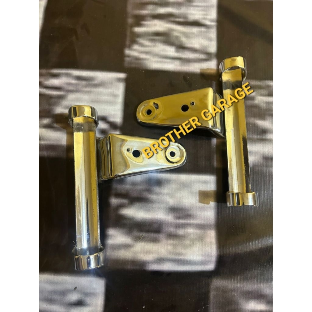 KUPINGAN LAMPU RX KING CHROME / BREKET BRACKET LAMPU RXKING CHROME KILAT