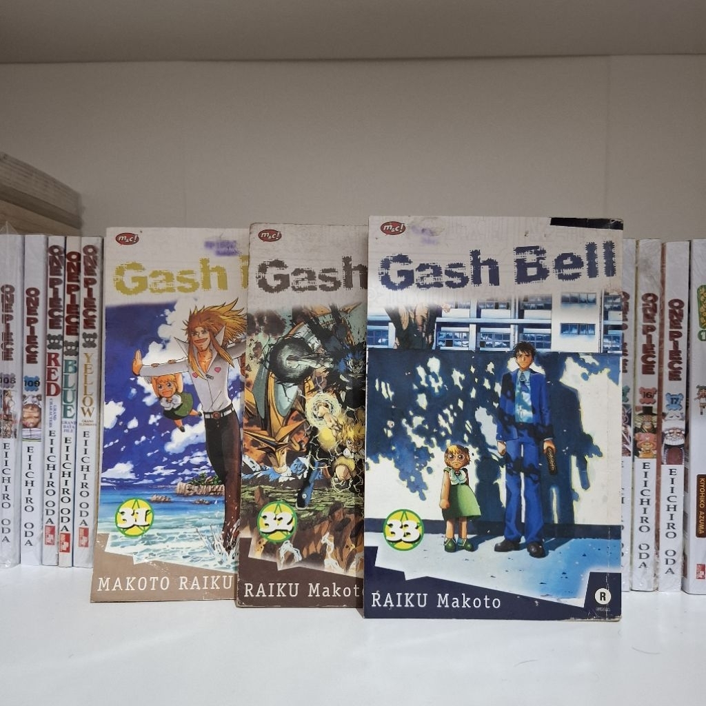 Komik Gash Bell vol 31, 32, 33 by Raiku Makoto