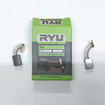 Carbon Brush Ryu Bor 13mm Original RID13-1RE Carbon Areng Mesin Bor RYU 13MM Sepul Karbon Brush RYU 