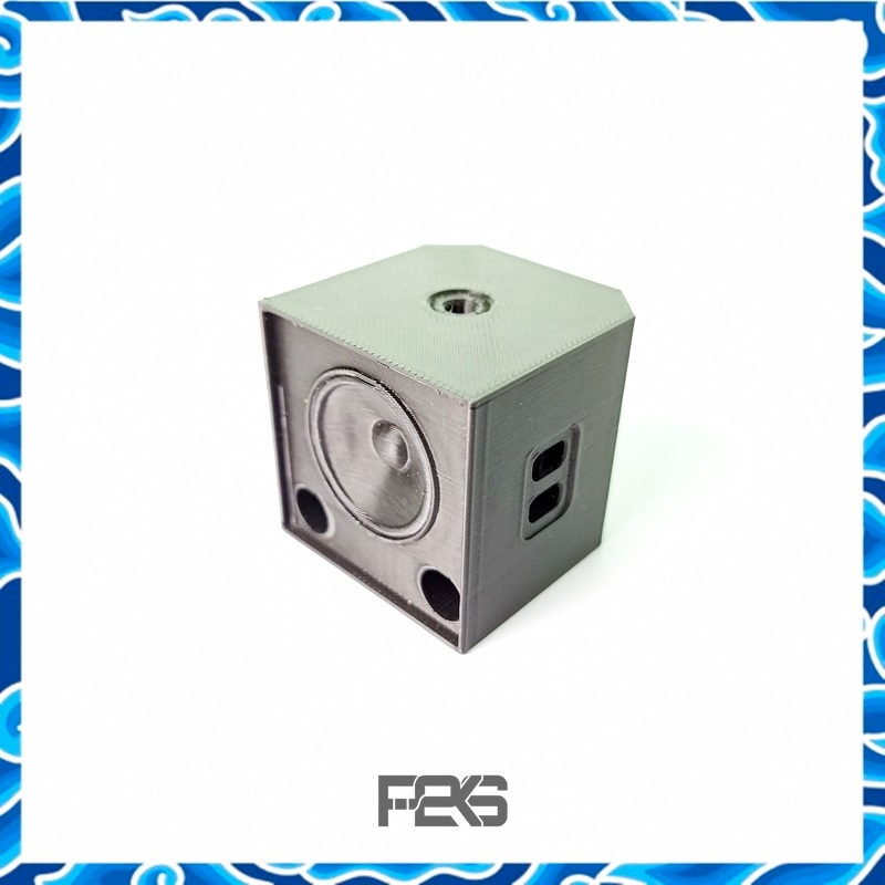 Miniatur Sound System speaker Hiasan Meja Properti fotograpi Dekorasi Rumah Aesthetic : Subwoofer Si