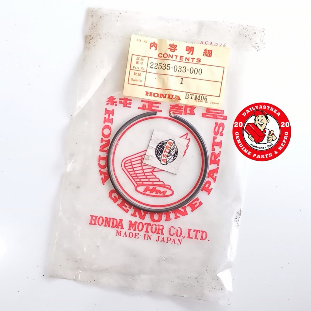 RING KAMPAS KOPLING HONDA C50 C70 CT70 CT90 CT110 ORIGINAL ORI JAPAN 22535-033-000