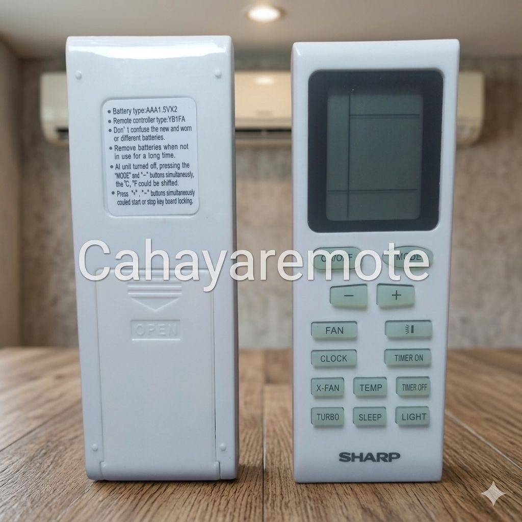 REMOT AC SHARP YB1FA AH5UCY AH9UCY