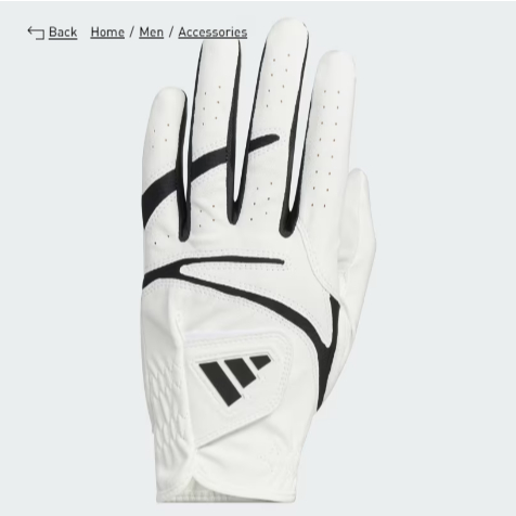 Adidas Golf Glove [Aditech 24/Adizero 25/Adizero/Stella McCartney/Classic Synthetic/Adizero Pair/Ori