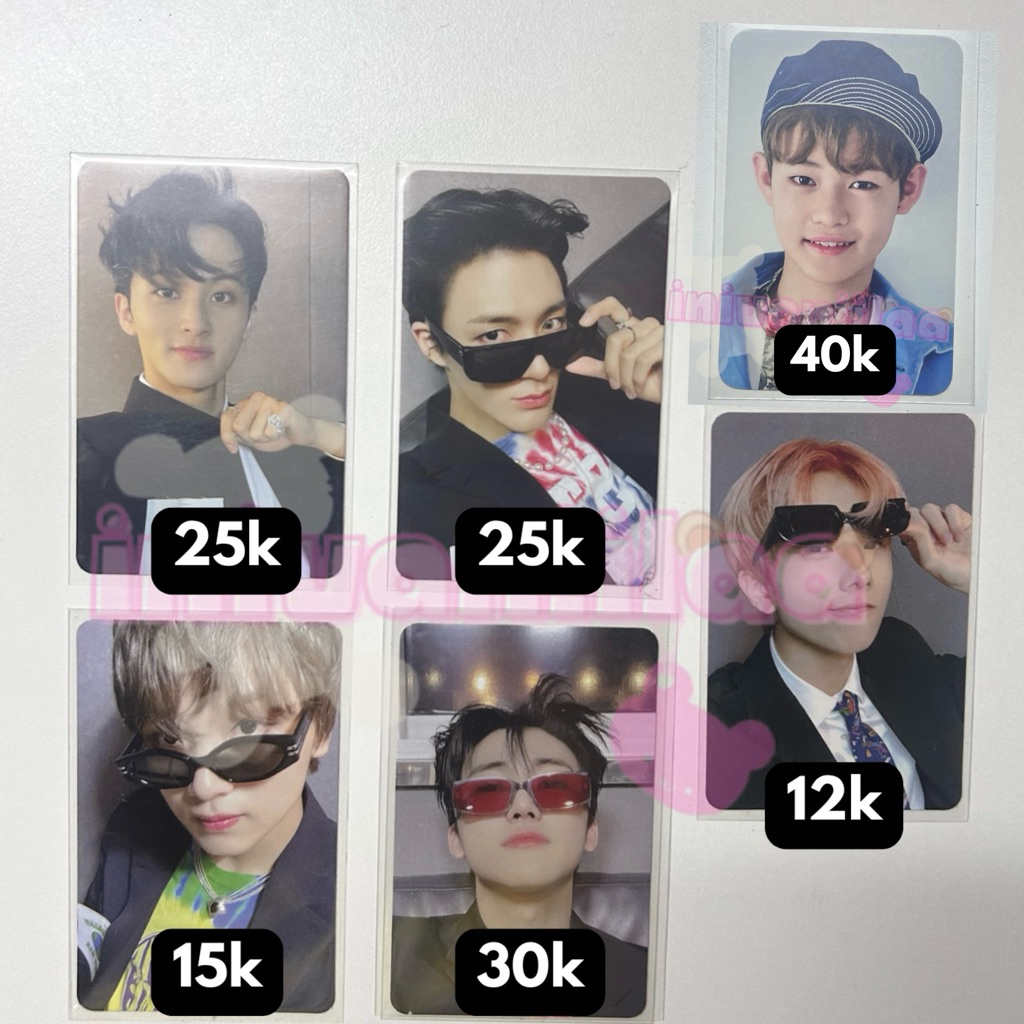 WTS/WTB PC Photocard nct dream hello future mark agent pc jeno agent pc haechan agent pc jaemin agen