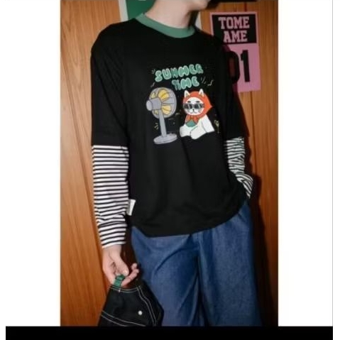 Tome ame/kaos tome ame/Preloved haideorlin/preloved blouse /preloved atasan wanita