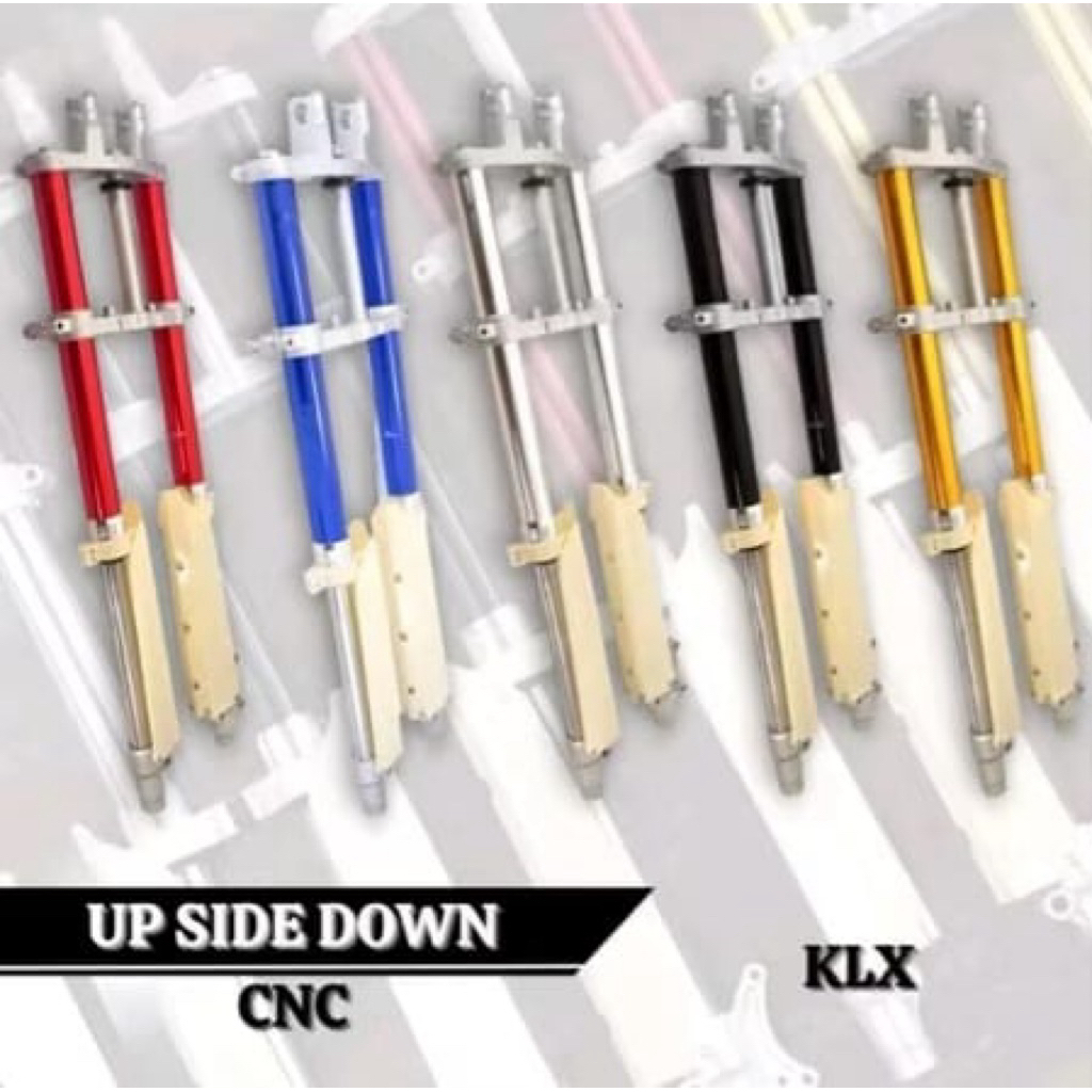 Upside Down USD Trail KLX 150 BIGFOOT/ DTRACKER Cross Shock Depan