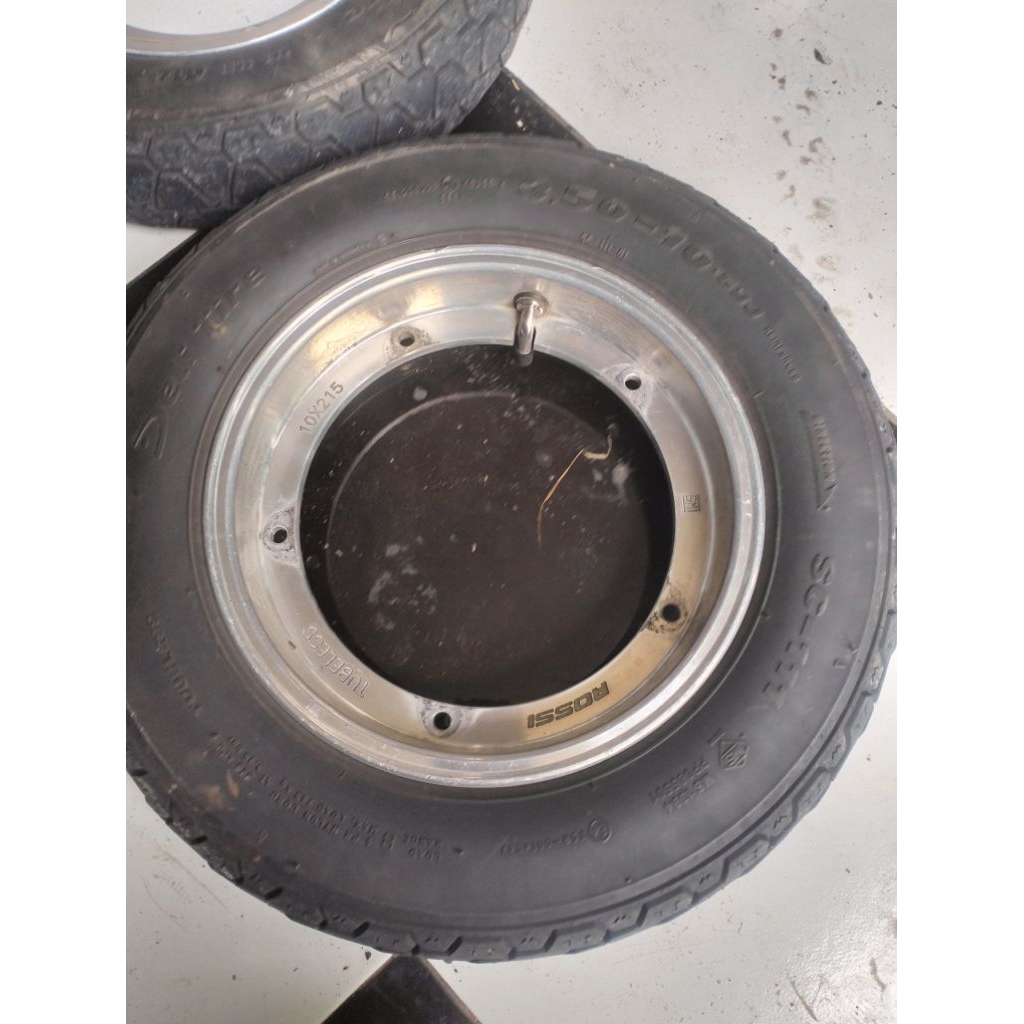 Velg Tubeless Vespa R10 VRossi ban Delitire SC111