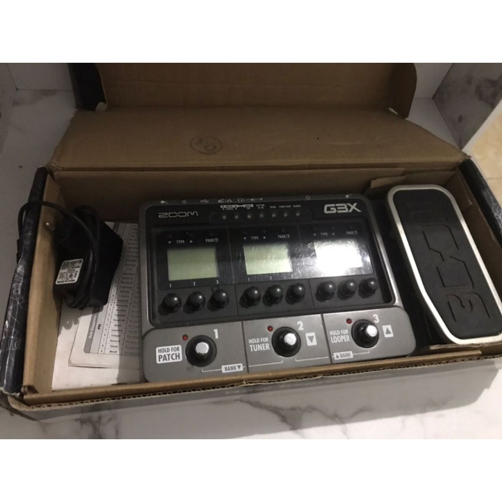 efek zoom g3x fullset