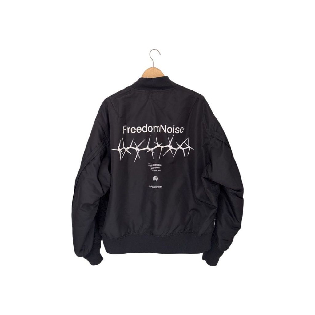 GU x Undercover Freedom Noise Bomber Jacket - Ma-1 Jacket