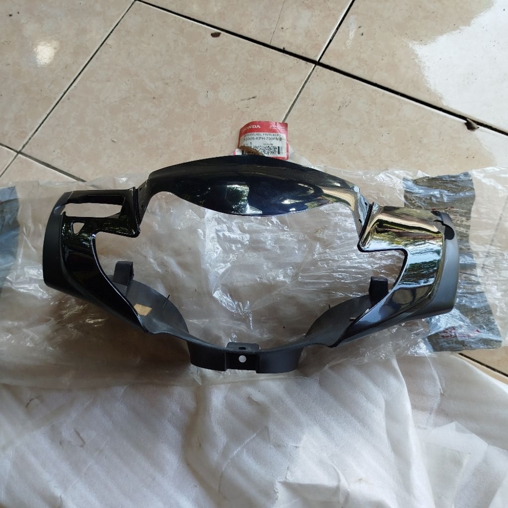 Batok Lampu Depan Cakram Supra X 125 Lama Hitam Original AHM 53205-KPH-700FMB