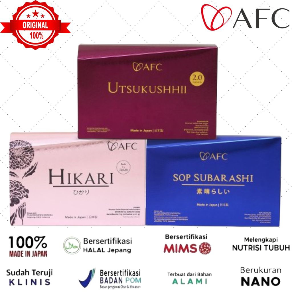 Sop Subarashi- Utsukushhii - Hikari Superfood Afc Japan Ori