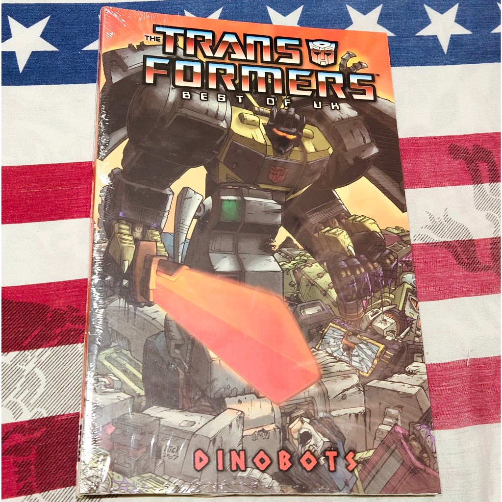 Buku Transformers graphic comic - Best of Dinobots