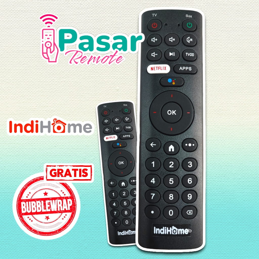REMOTE REMOT Set Top Box IndiHome