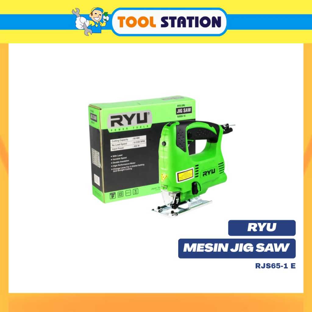RYU MESIN JIG SAW RJS65-1 E
