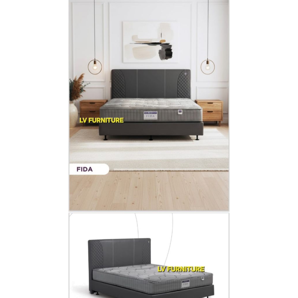 Angel Matras Springbed Fida Extra Tebal 25cm