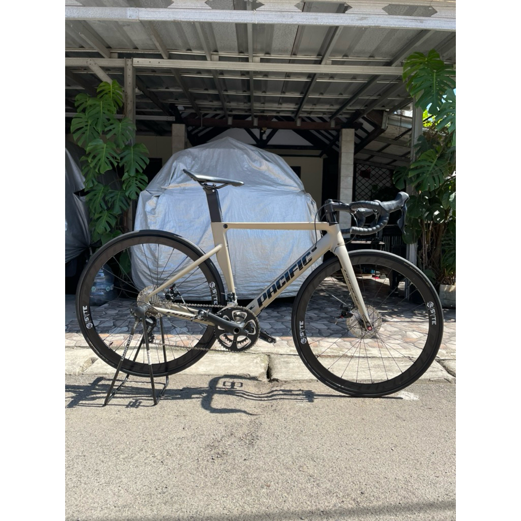 sepeda roadbike pacific magenta size 48 murah