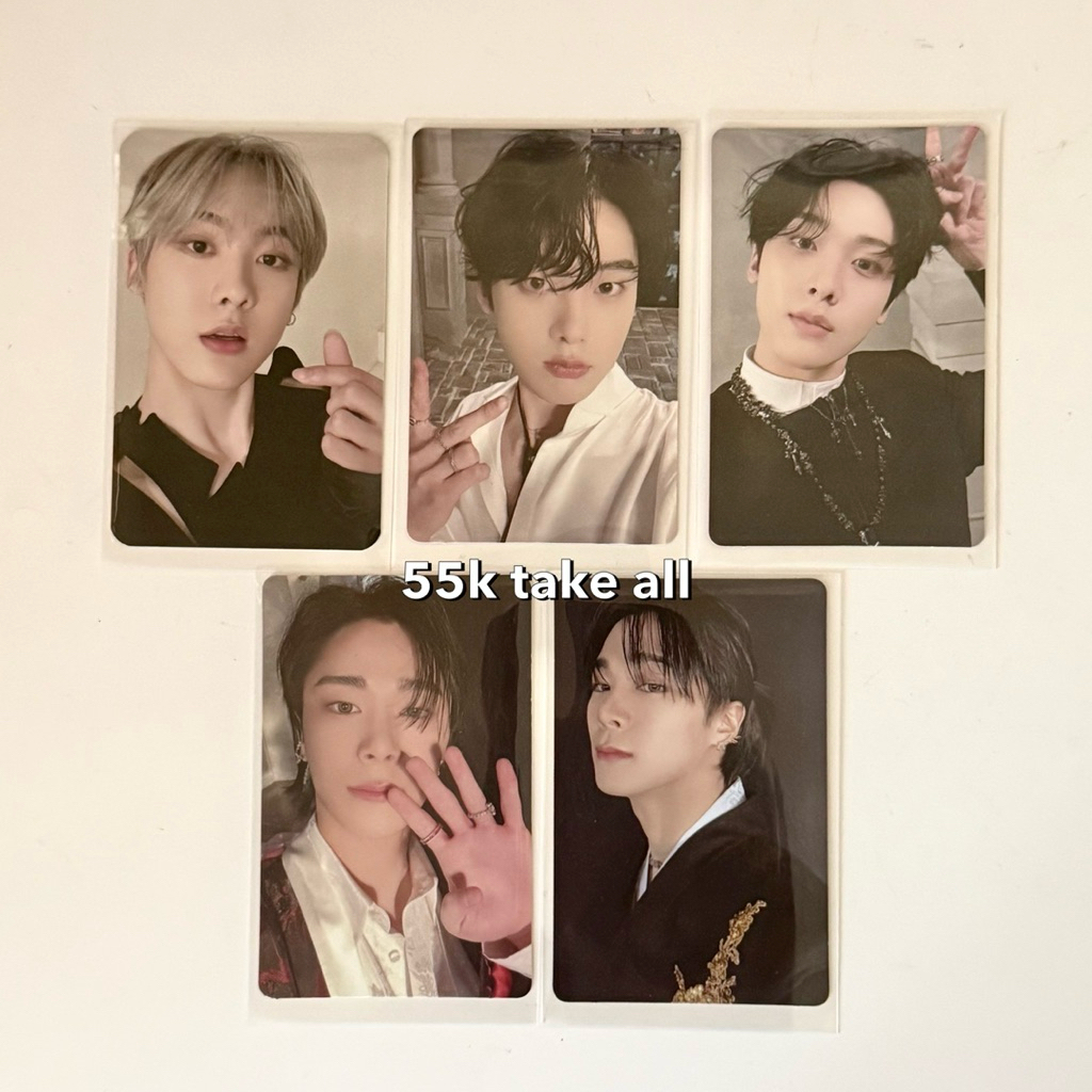 [READY] Bundling Official Photocard Album Astro Moonbin & Sanha Refuge Fade In Out