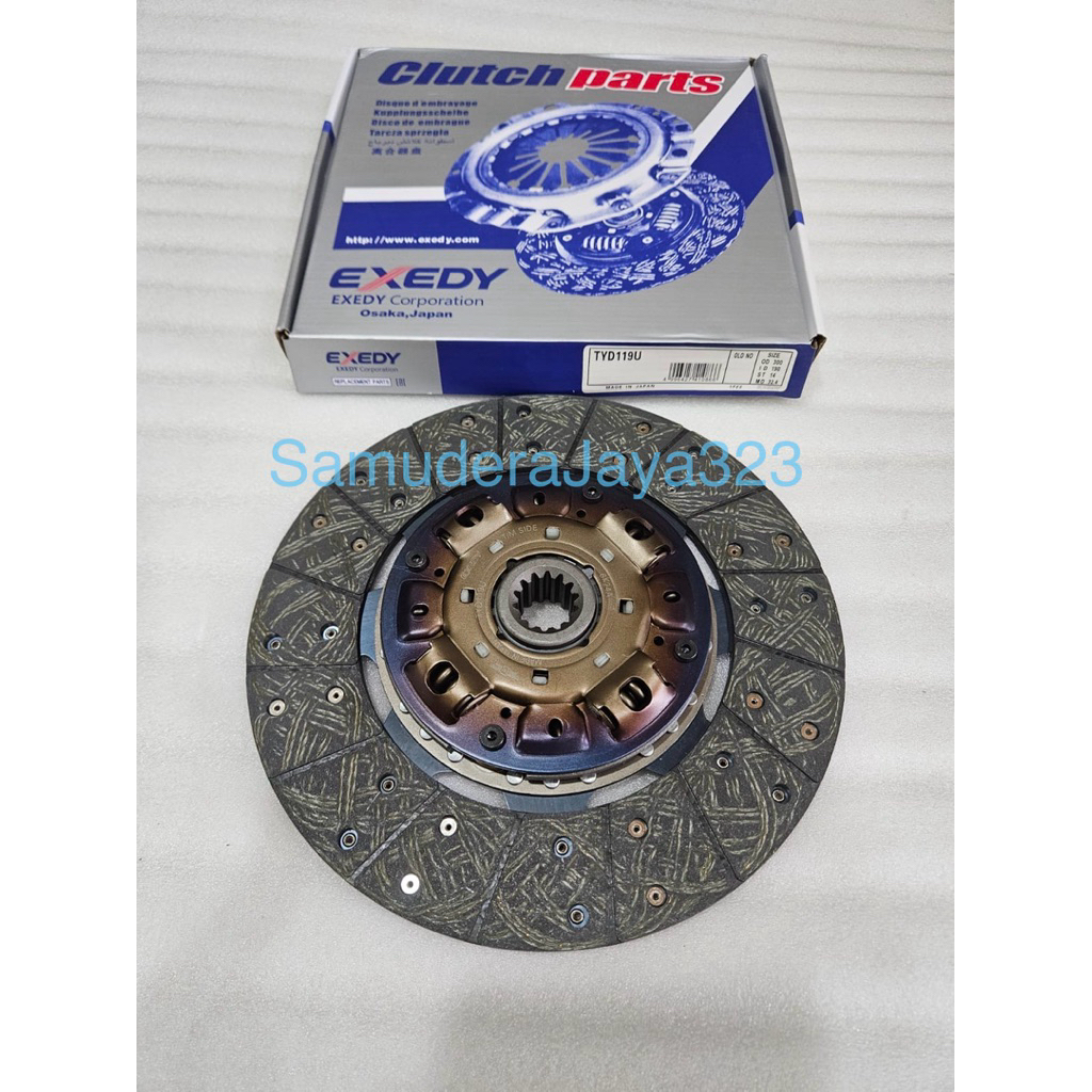 CLUTCH DISC EXEDY HINO DUTRO HT130 HT125 TYD119U EXEDY PLAT KOPLING EXEDY