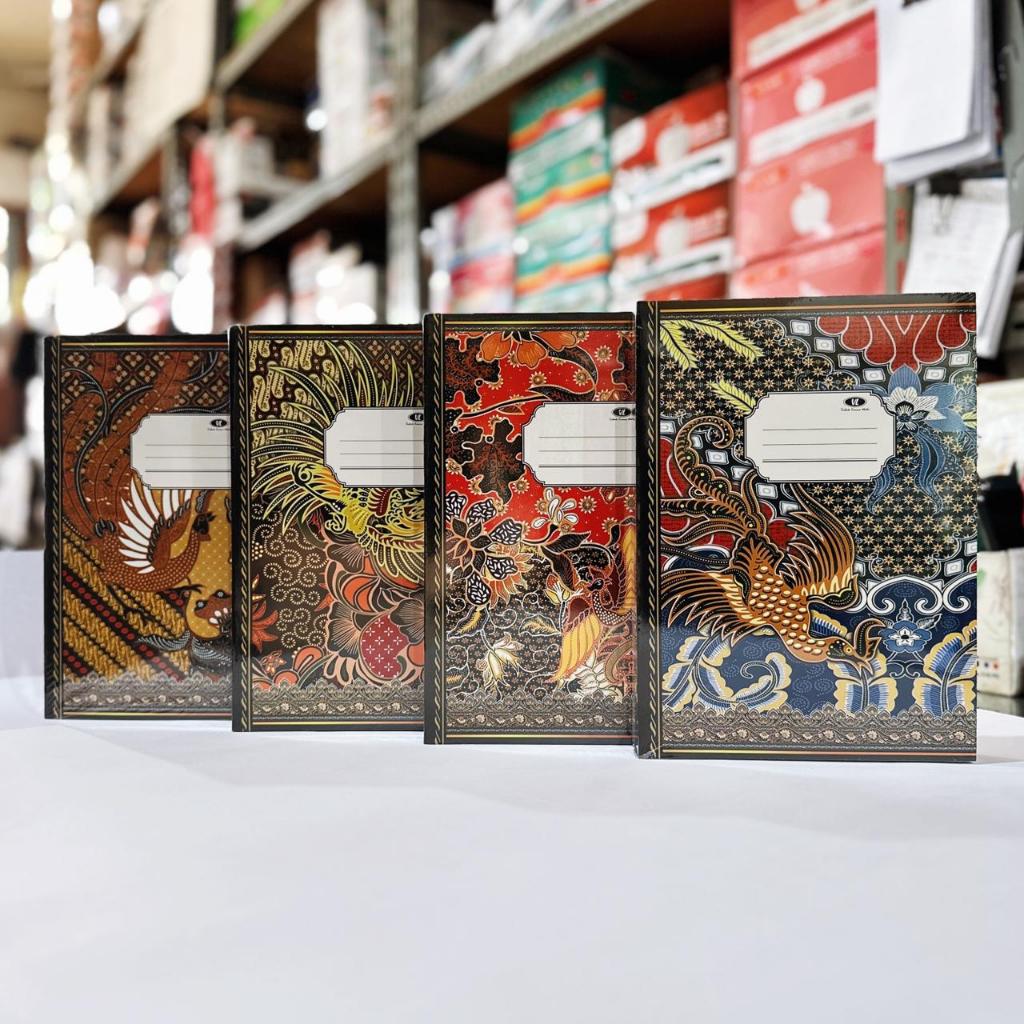 Buku Tulis Besar Boxy Batik VL Buku Sekolah Isi 36 50 [1 PACK]