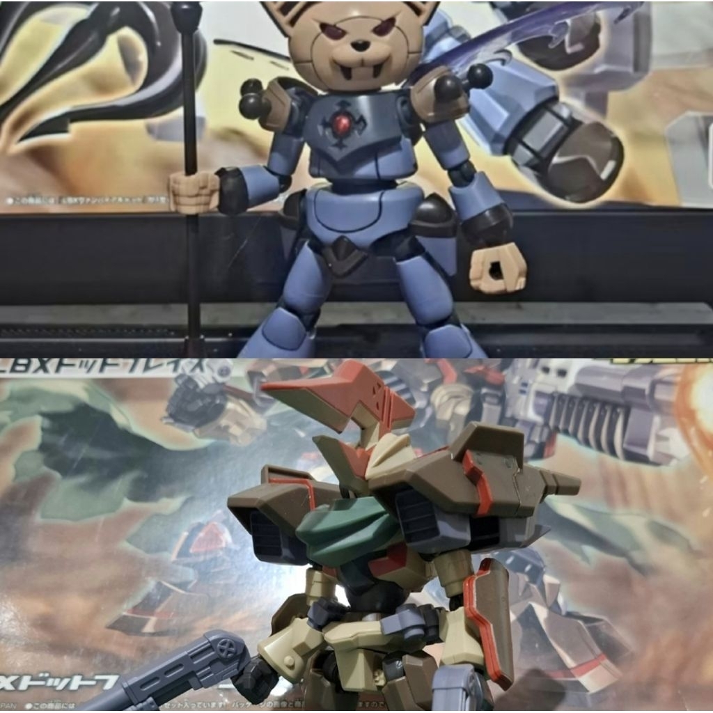 SET Danball Senki LBX Vampire Cat LBX Dot Blaze Bandai