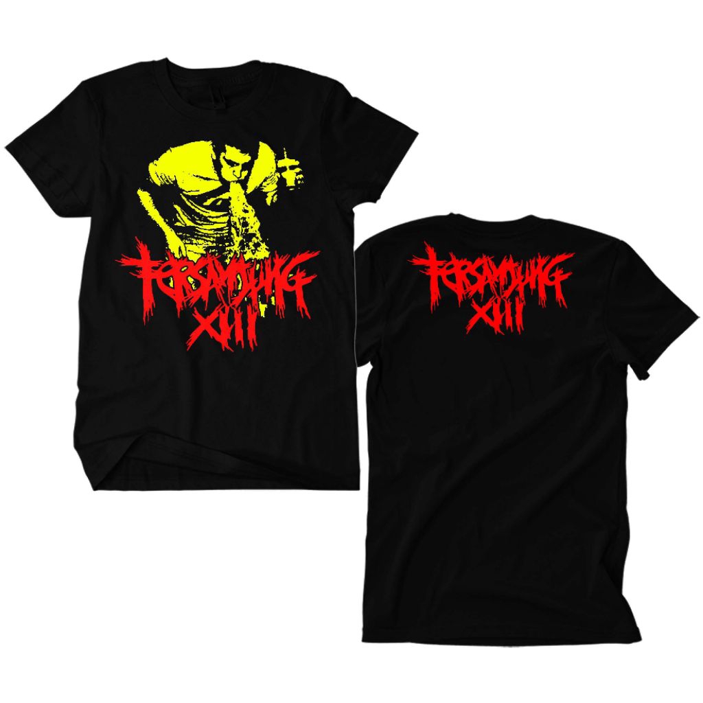 Kaos Band Punk Tersanjung 13 - Vomit hitam