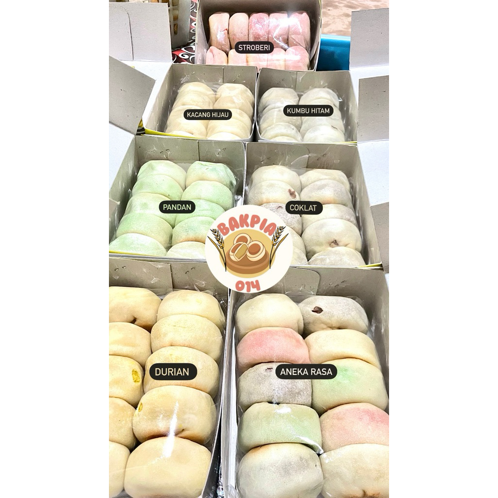bakpia pathok kering isi 10