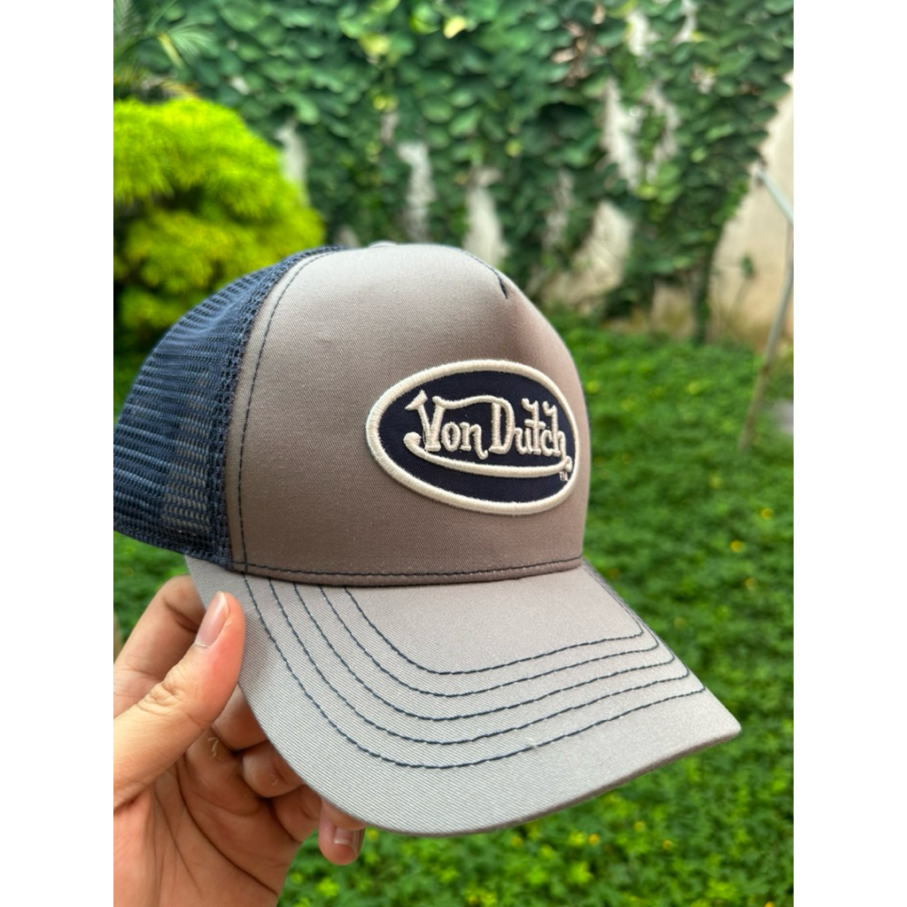 von dutch trucker-grey