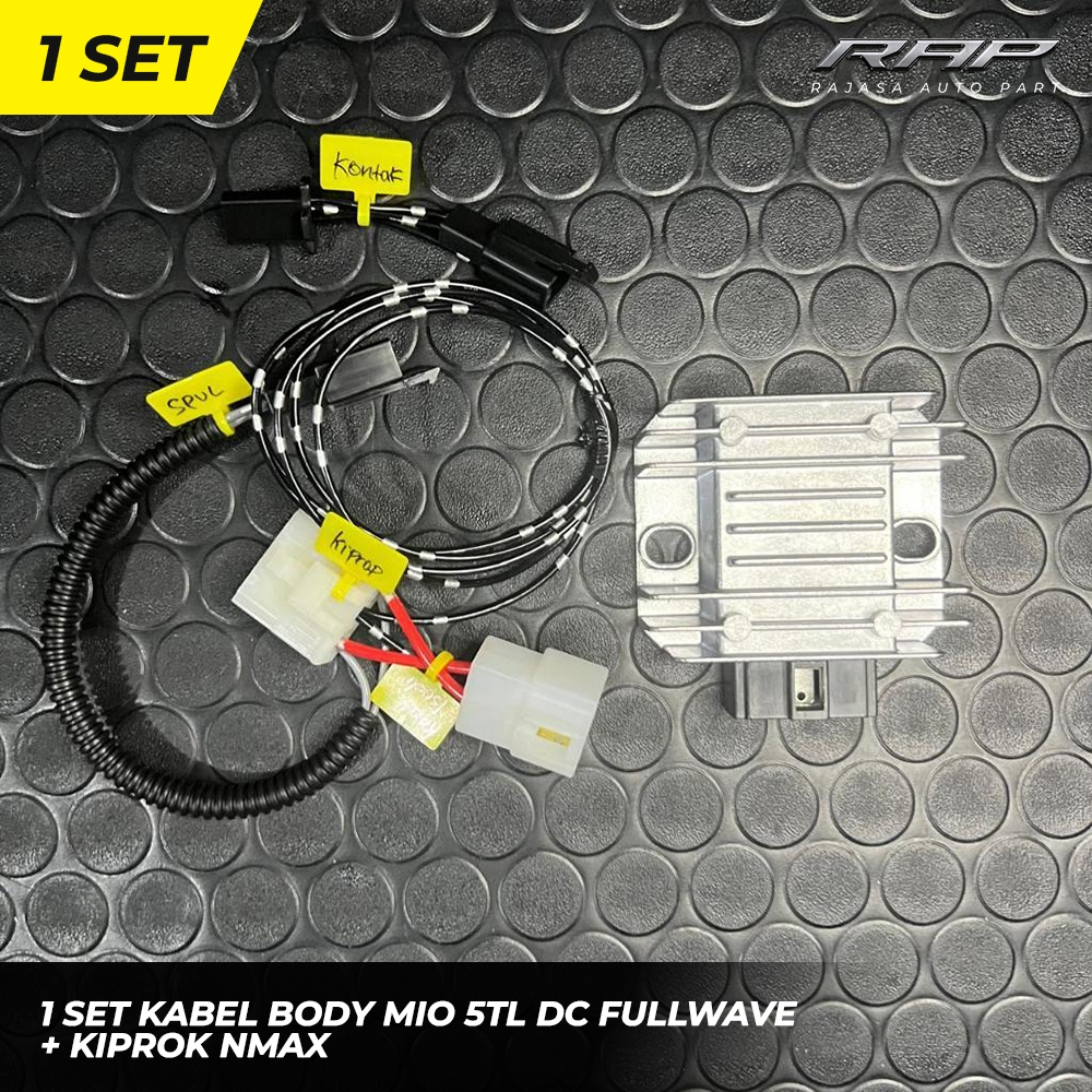 KABEL BODI MIO 5TL DC FULWAVE MIO KABEL PENGISIAN KIPROK NMAX/KABEL BODY FULL WAVE CARBON YAMAHA MIO