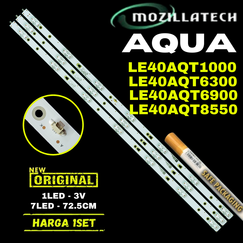 BACKLIGHT TV AQUA 40 LE40AQT6900 LE40AQT1000 LE40AQT8550 40AQT6900 40AQT1000 40AQT8550