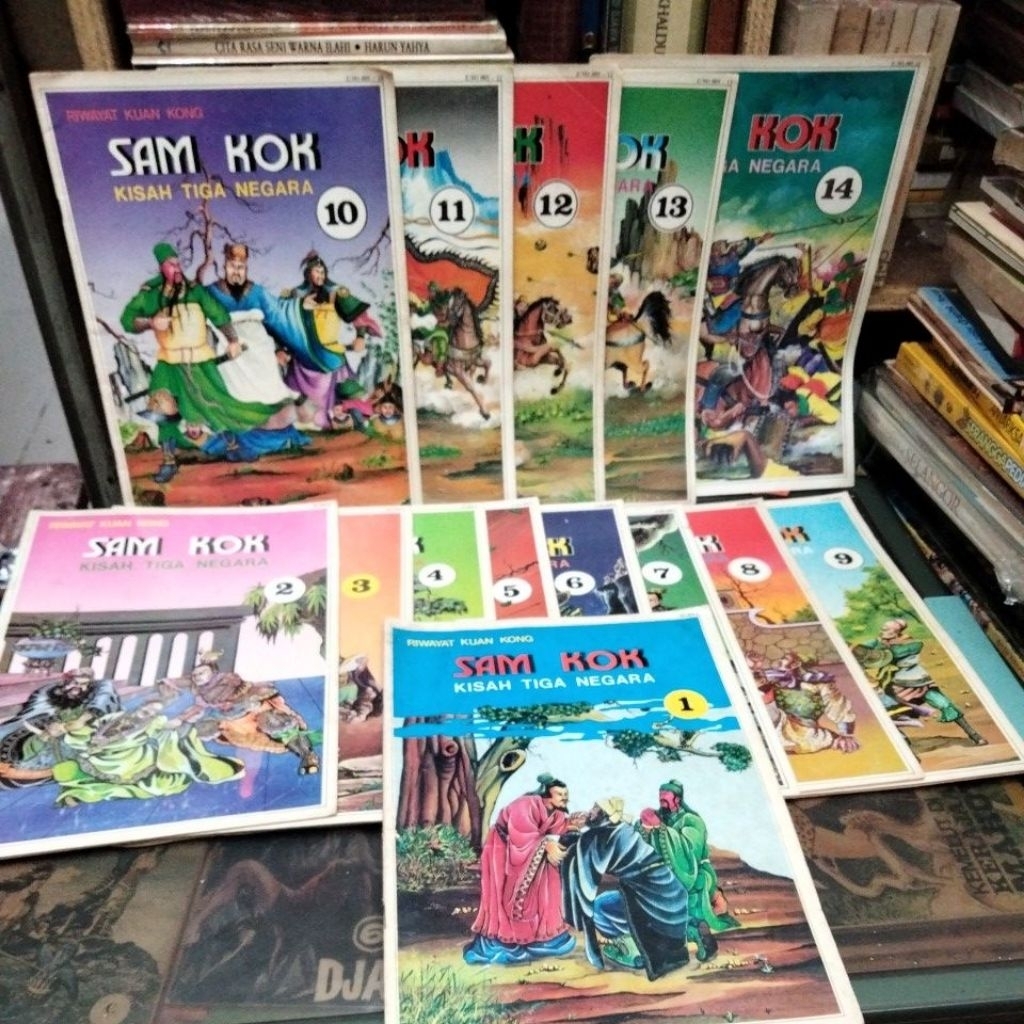 komik samkok kisah tiga negara