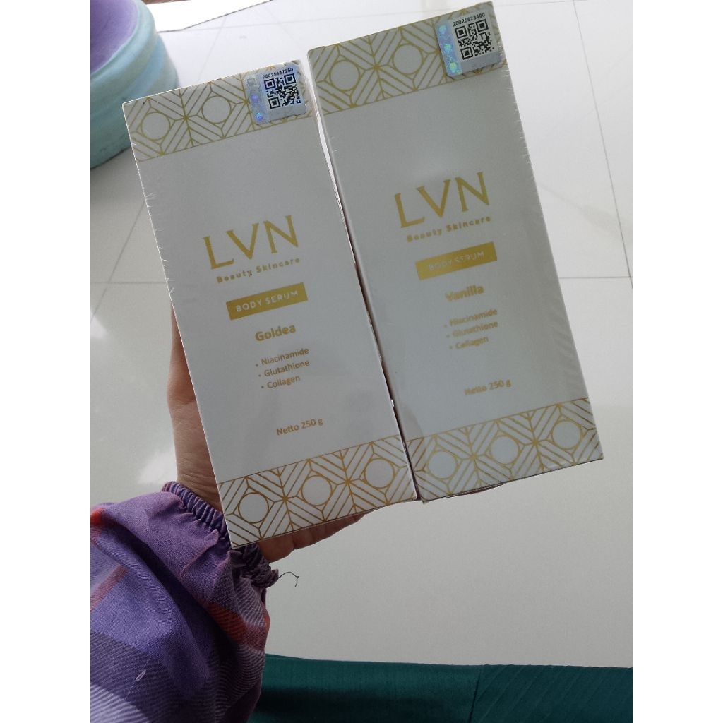 body serum goldea dan vanilla lvn bodyserum