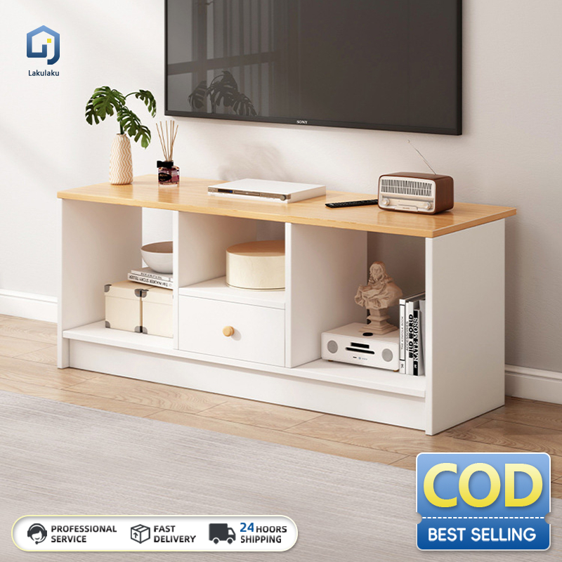 COD Lemari TV Minimalis Meja TV Kayu Rak TV Kabinet Tv Bufet Tv Minimalis Kayu 120cm Sederhana untuk