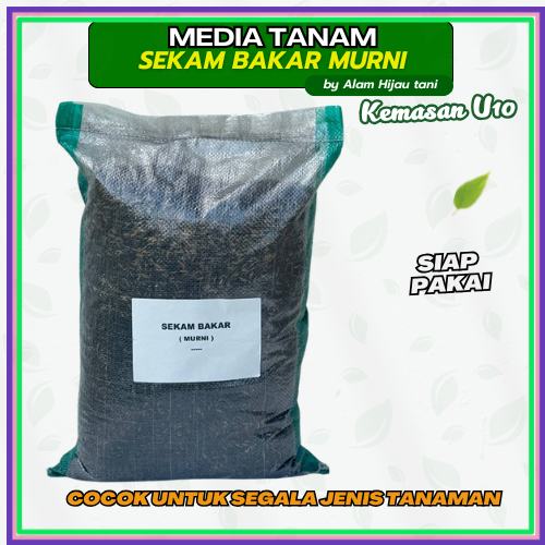 AHT - Sekam Bakar 1 Karung Ukuran 10 - Media Tanam Sekam Bakar 1 Karung