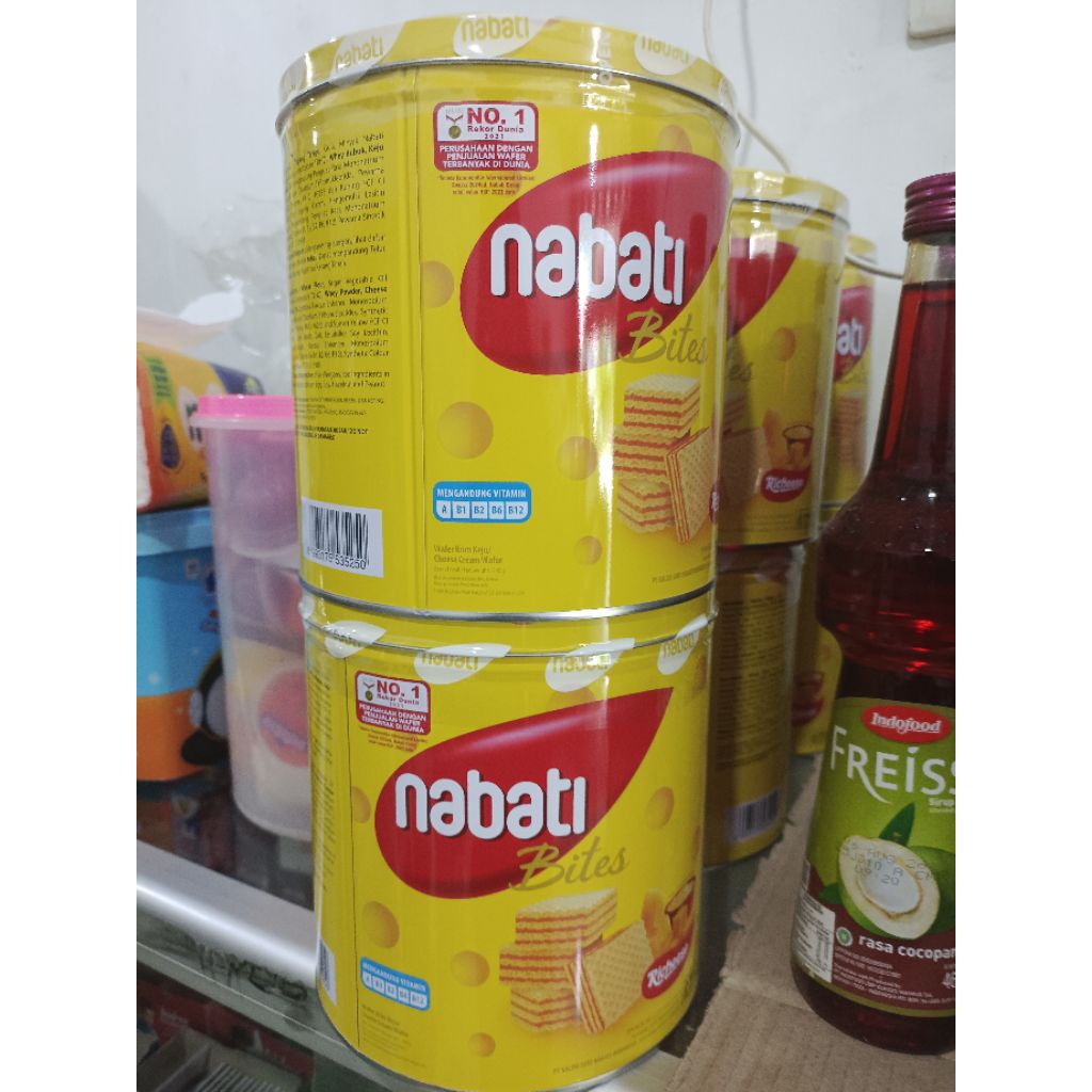 wafer Nabati keju kalengan terlaris termurah