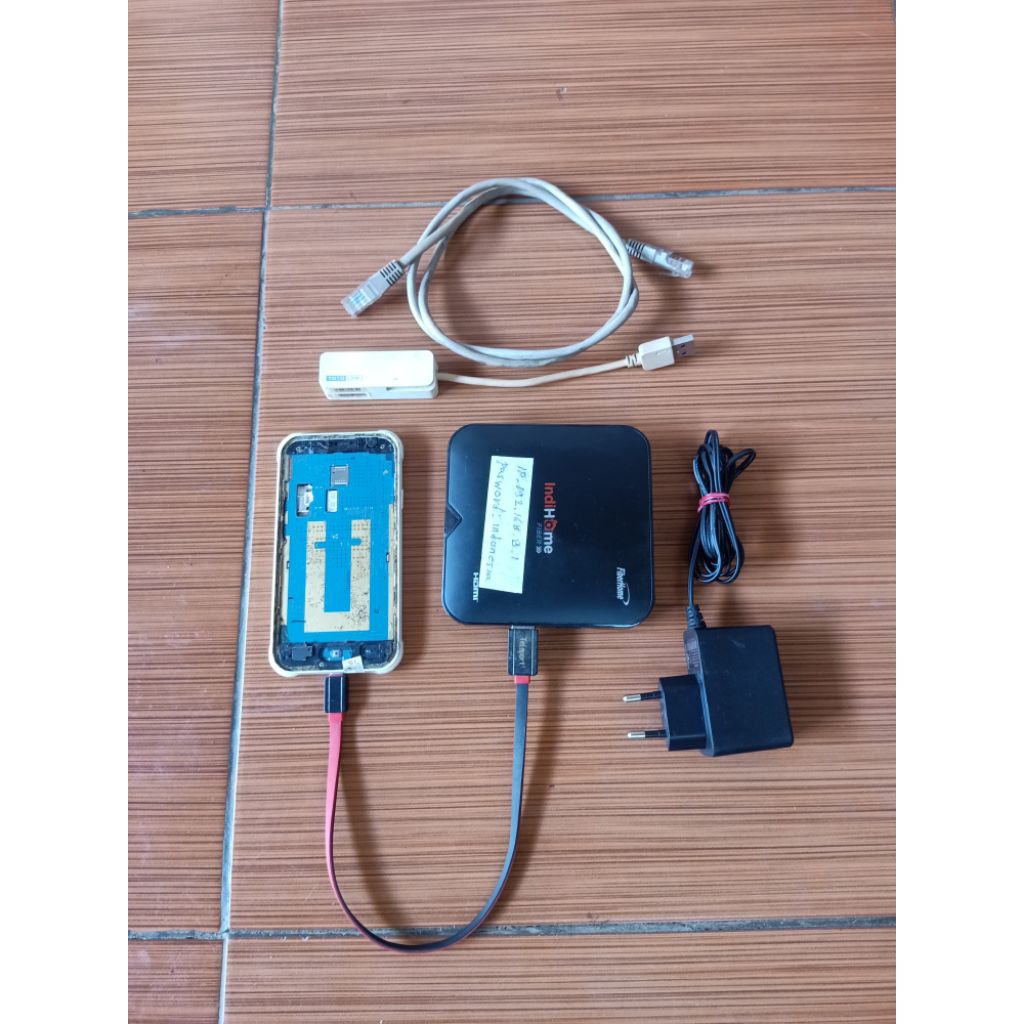 STB HG680P openWRT wifi on + modem hp Samsung J111.