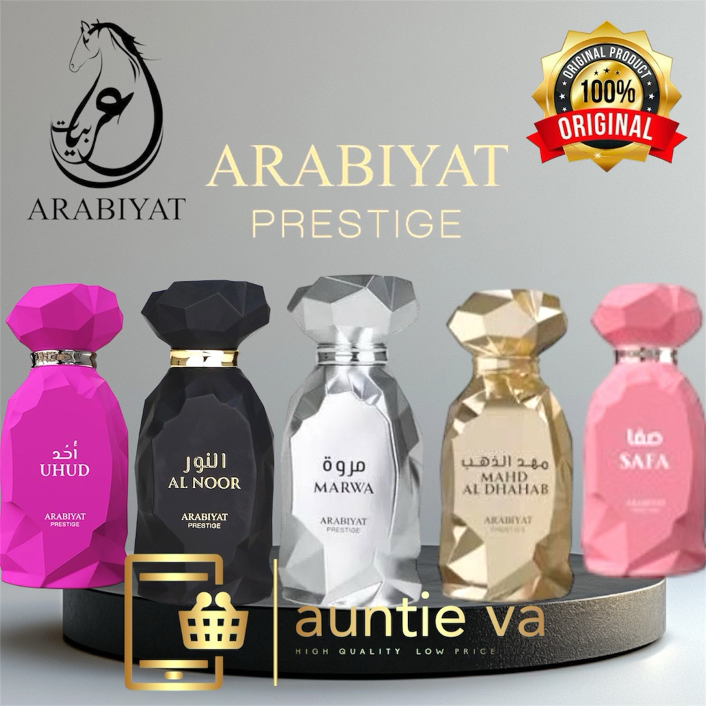 Marwa & Mahd Al Dhahab  Uhud Safa Al Noor  By Arabiyat Prestige Parfume ORIGINAL 100%