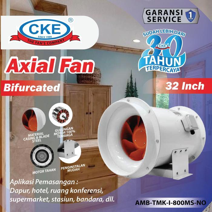 Axial Fan Bifurcated 32" Kipas Axial Blower Bifurcated Industrial
