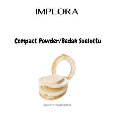 Implora Compact Powder/Bedak Sueluttu (Kemasan Kuning)