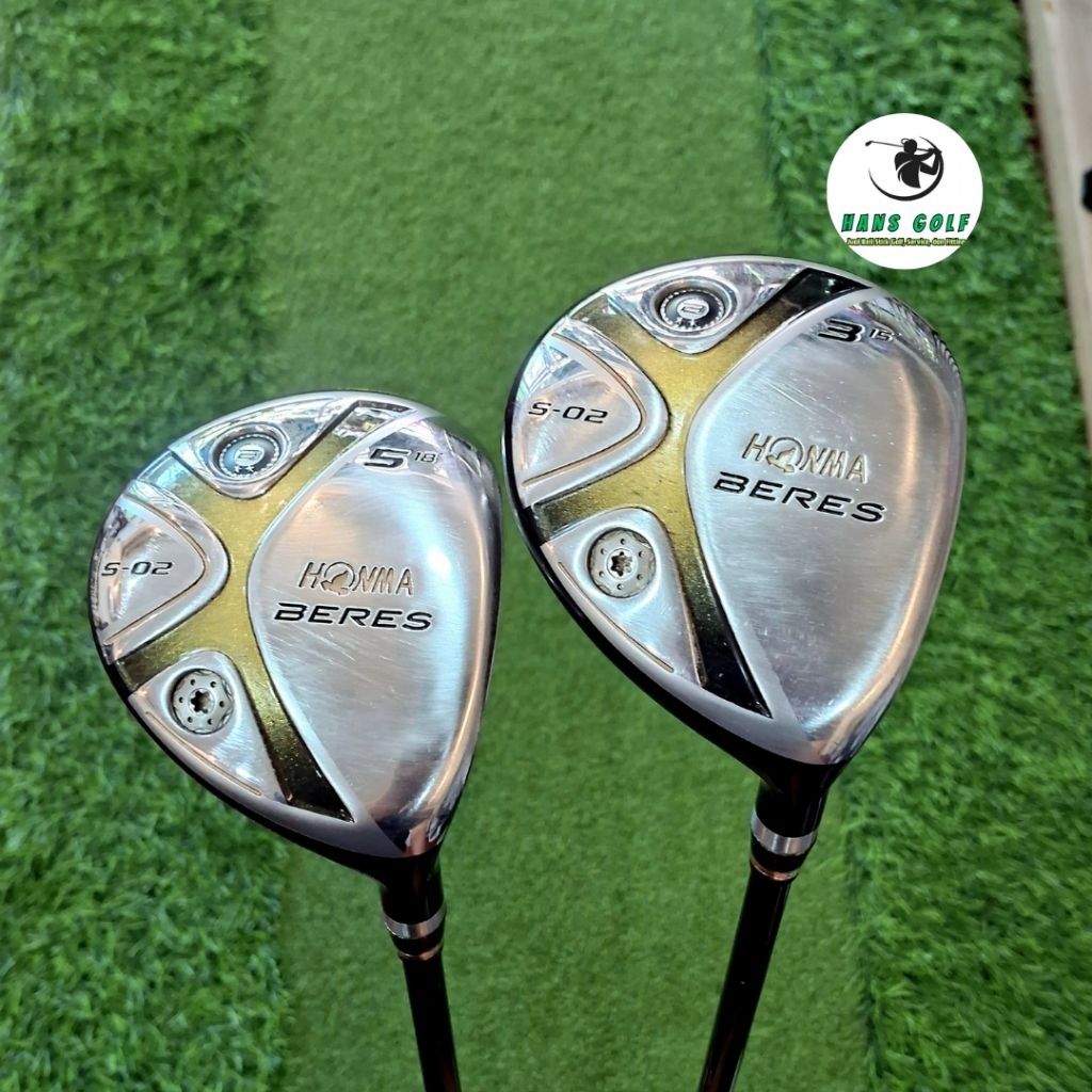 Stick Stik Golf Fairway Wood Set Honma Beres S-02 2 Stars, Second Original