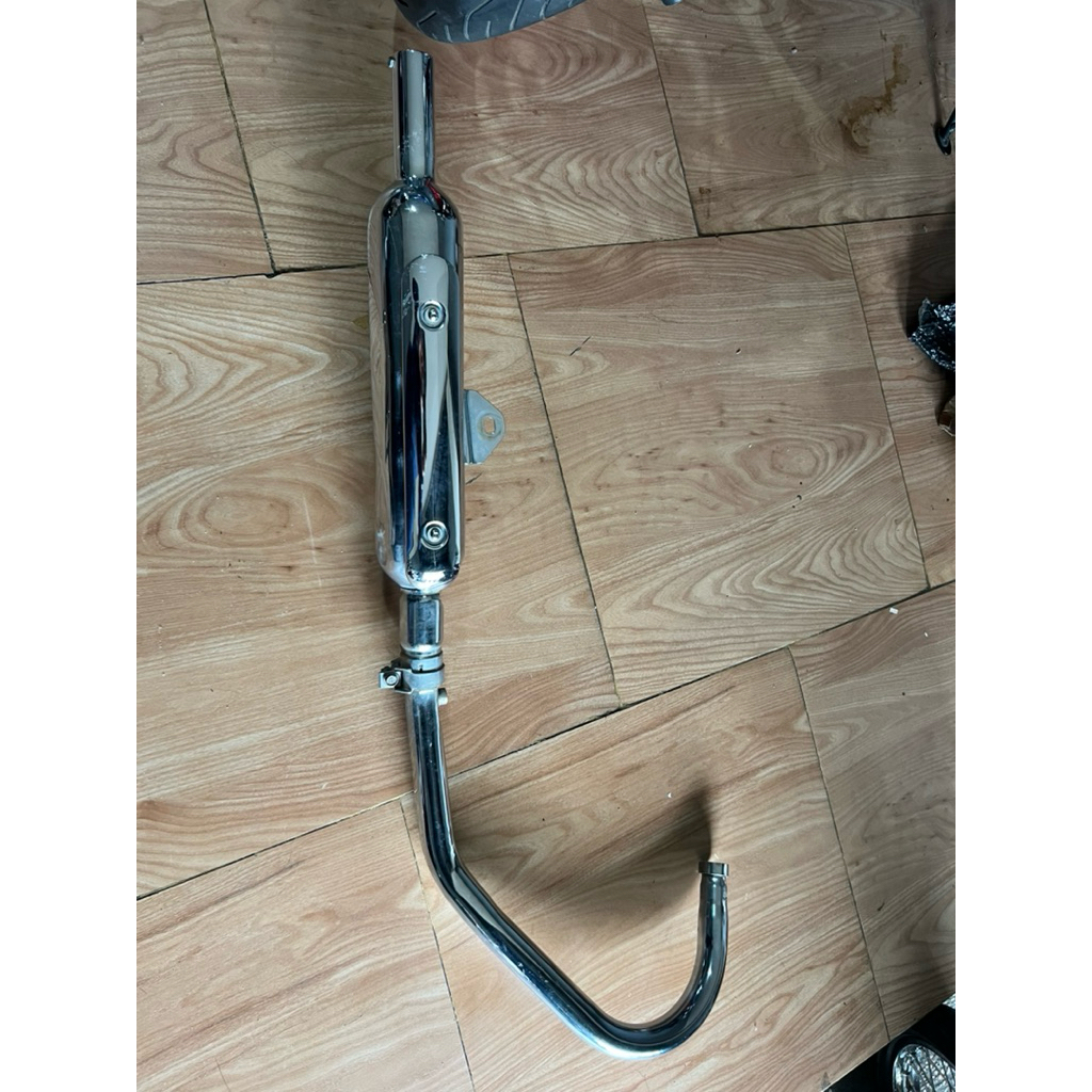 KNALPOT ESTRELLA 250 W250 ORIGINAL CHROME